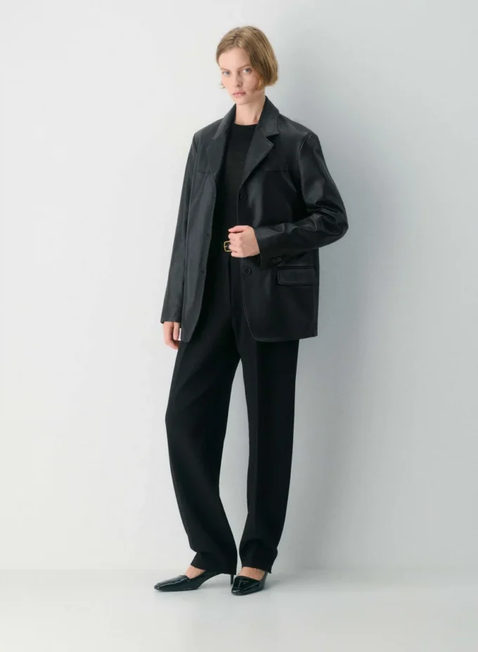 Blazer en cuir Prima