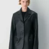 Blazer en cuir Prima