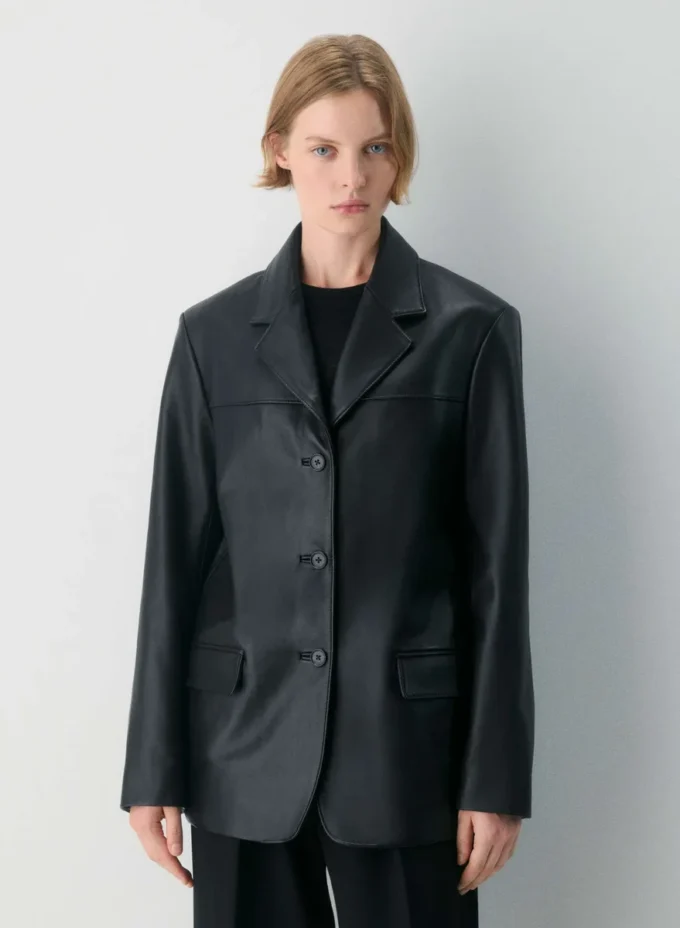 Blazer en cuir Prima