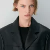Blazer en cuir Prima