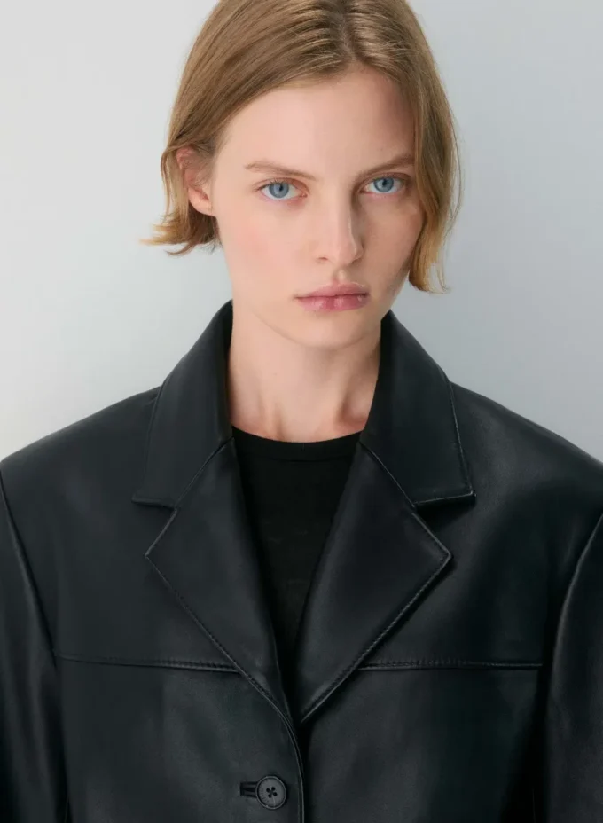Blazer en cuir Prima