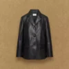 Blazer en cuir Prima