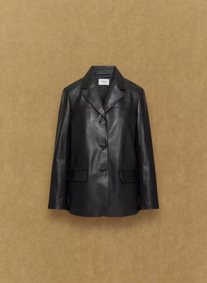 Blazer en cuir Prima