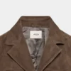 Blazer en daim Prima