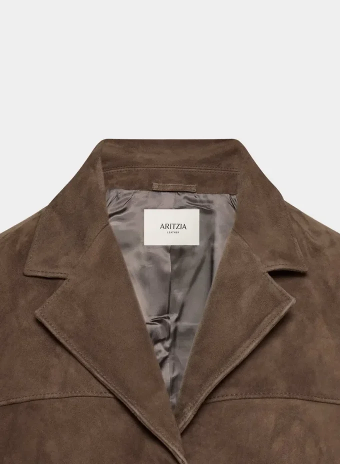 Blazer en daim Prima