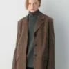 Blazer en daim Prima