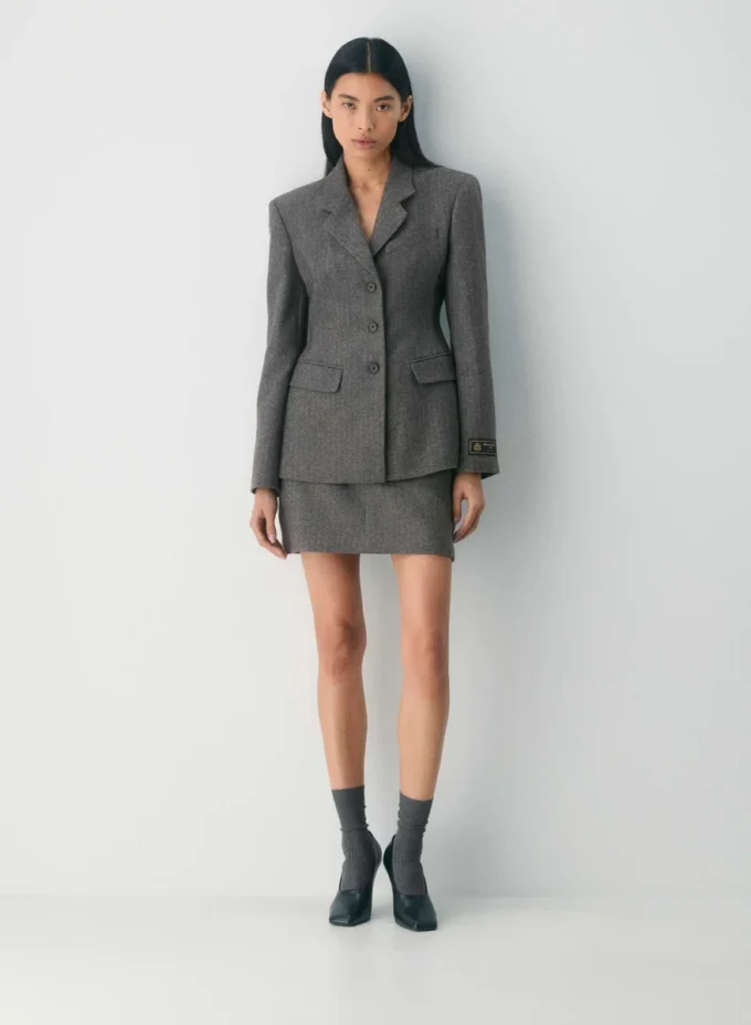 Blazer remarquable – Laine de précision