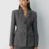 Blazer remarquable – Laine de précision