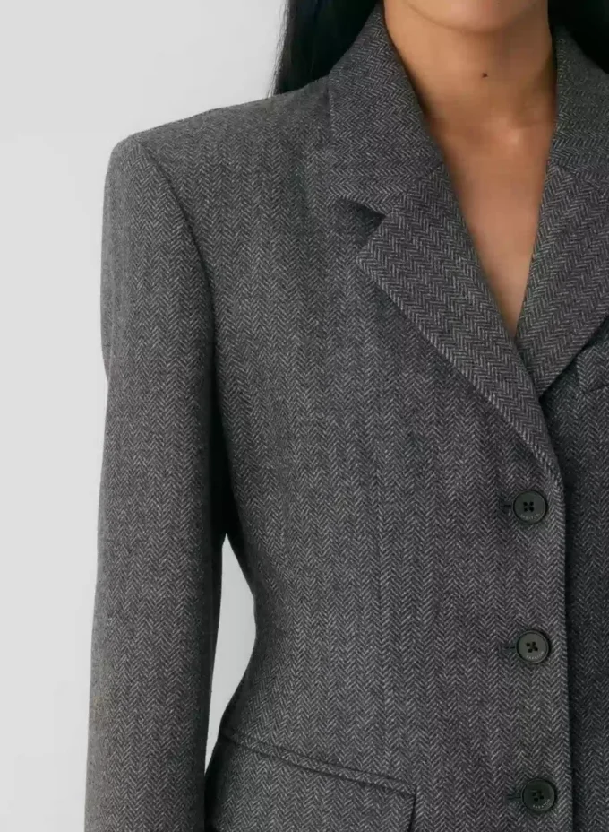 Blazer remarquable – Laine de précision