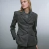 Blazer remarquable – Laine de précision