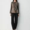 Blouse en satin Hastings