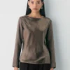 Blouse en satin Hastings