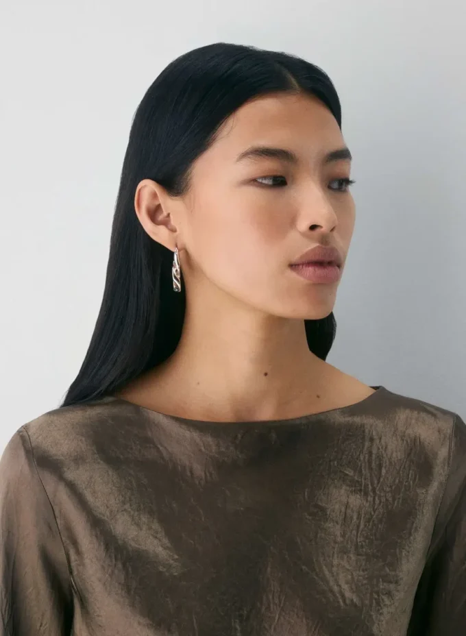 Blouse en satin Hastings