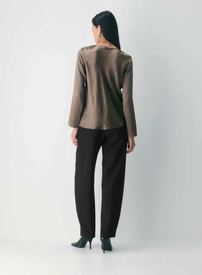Blouse en satin Hastings