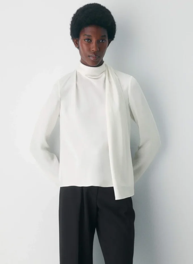 Blouse en satin Macintosh