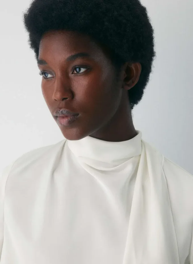 Blouse en satin Macintosh