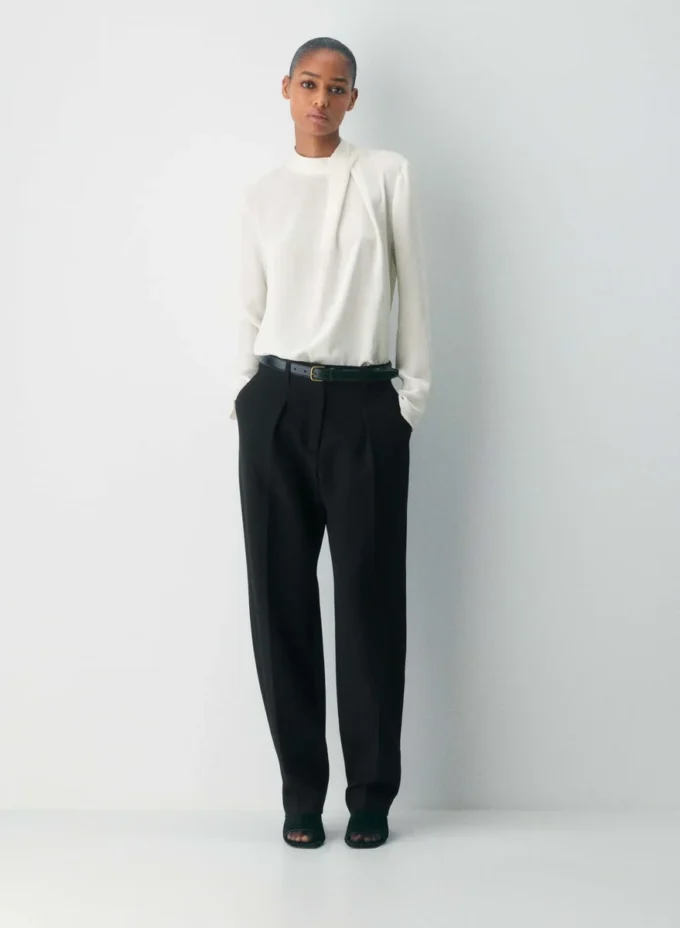 Blouse en satin Nolita