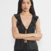 Blouse en satin Tonka