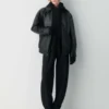 Blouson aviateur en cuir Jones