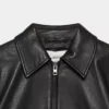 Blouson aviateur en cuir Jones