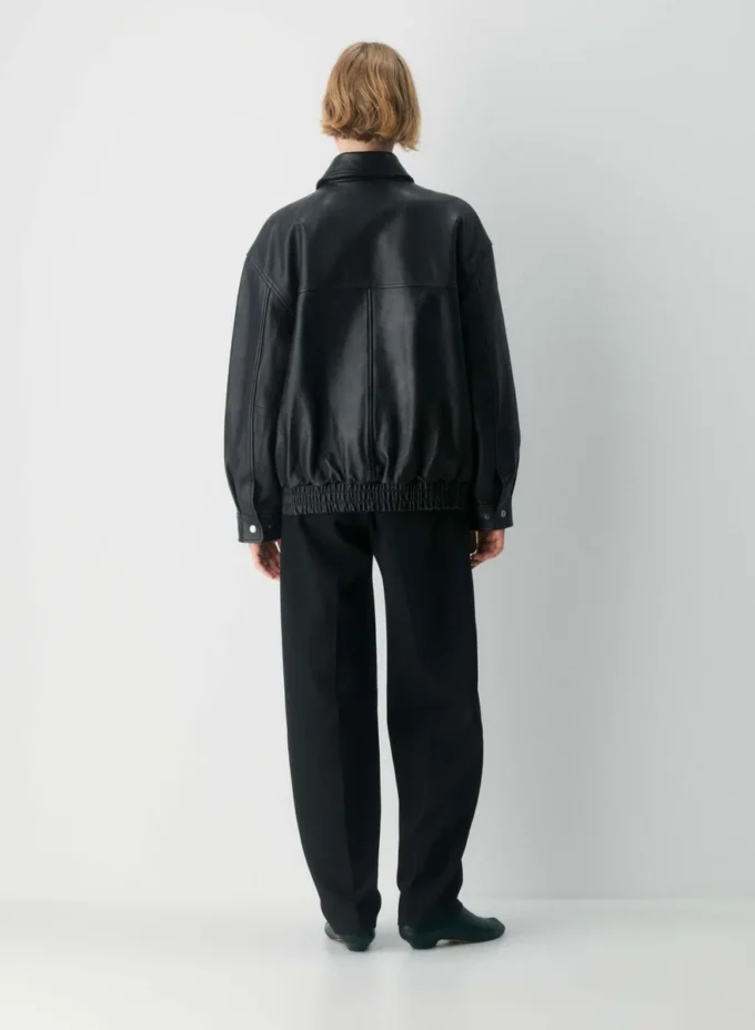 Blouson aviateur en cuir Jones