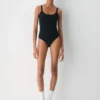 Body à encolure dégagée en tricot côtelé HomeStretch™
