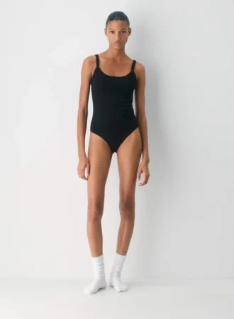Body à encolure dégagée en tricot côtelé HomeStretch™
