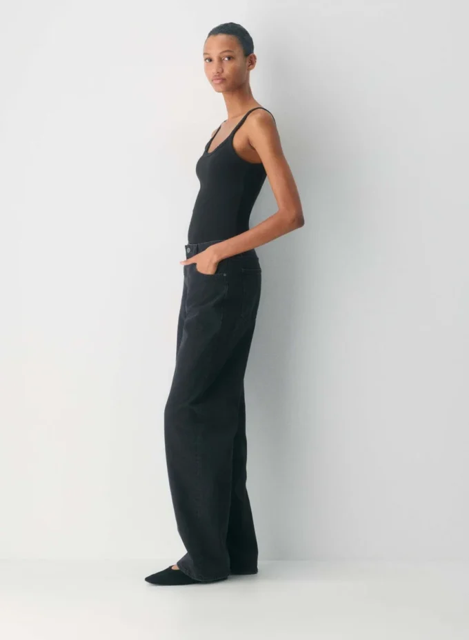Body à encolure dégagée en tricot côtelé HomeStretch™