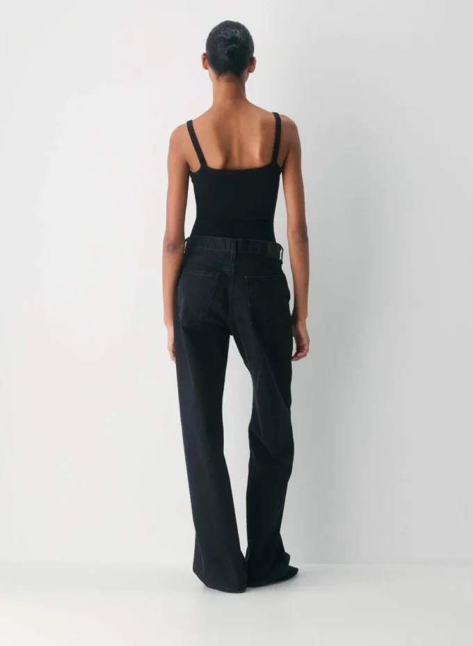 Body à encolure dégagée en tricot côtelé HomeStretch™