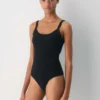 Body à encolure dégagée en tricot côtelé HomeStretch™