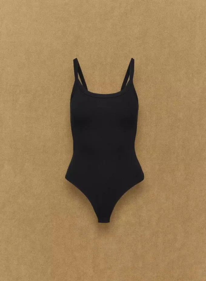 Body à encolure dégagée en tricot côtelé HomeStretch™