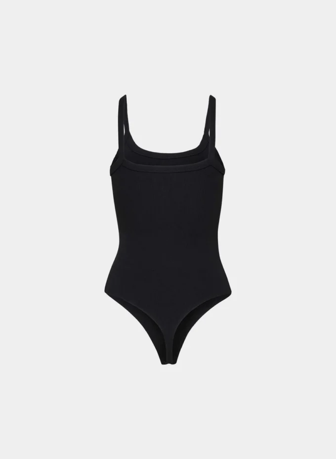 Body à encolure dégagée en tricot côtelé HomeStretch™
