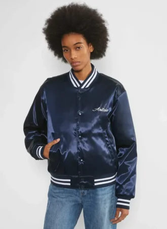 Bomber en satin Masa