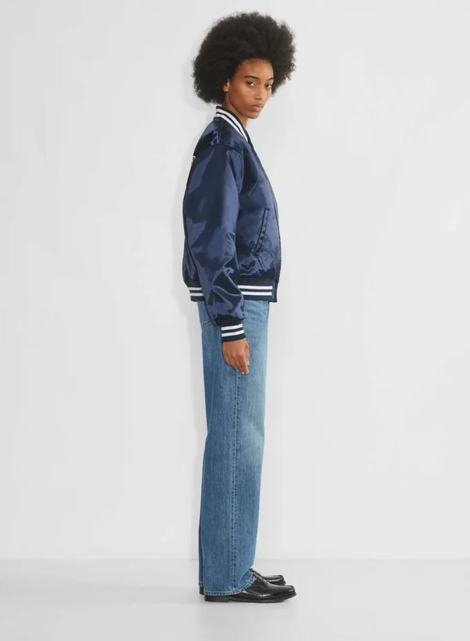 Bomber en satin Masa