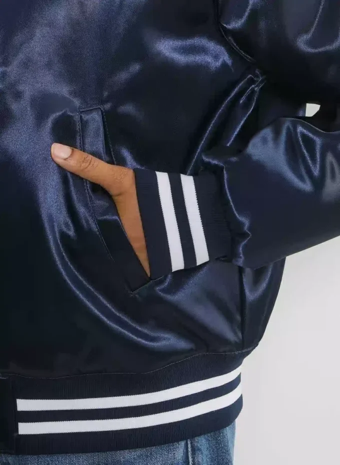 Bomber en satin Masa