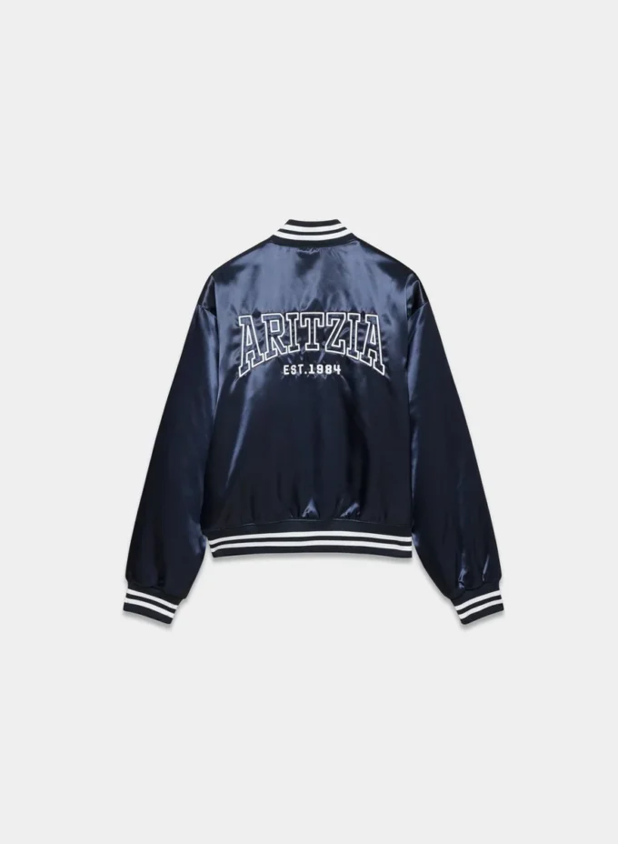 Bomber en satin Masa
