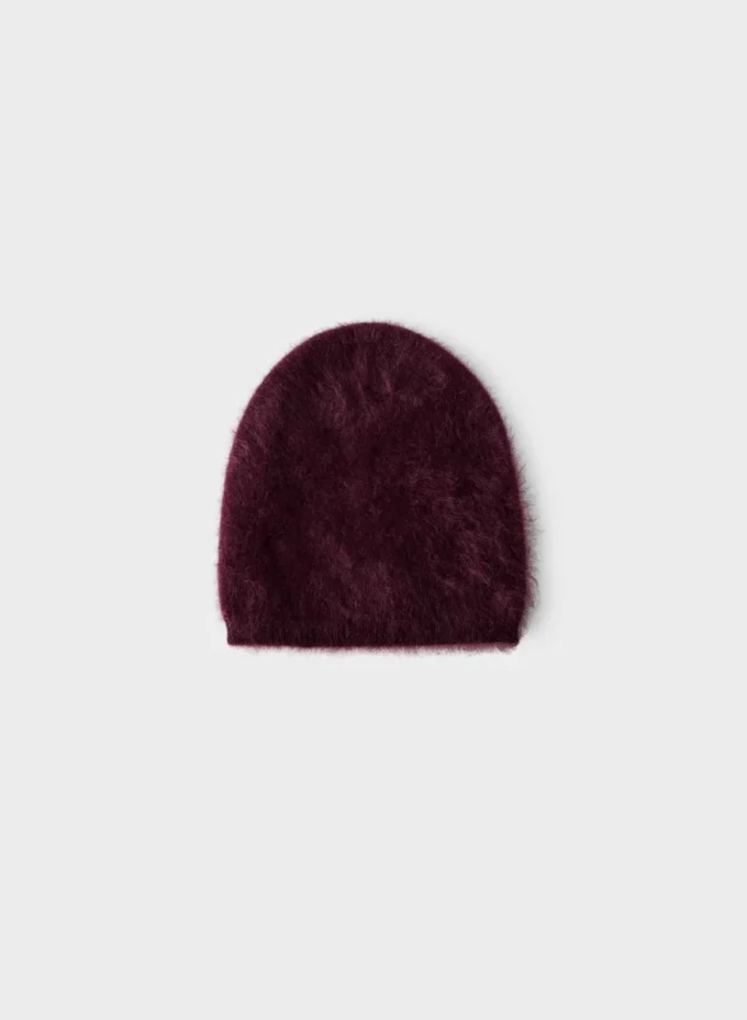 Bonnet haut en cachemire brossé