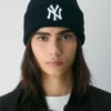 Bonnet New Era Ny Yankees en laine mérinos côtelée
