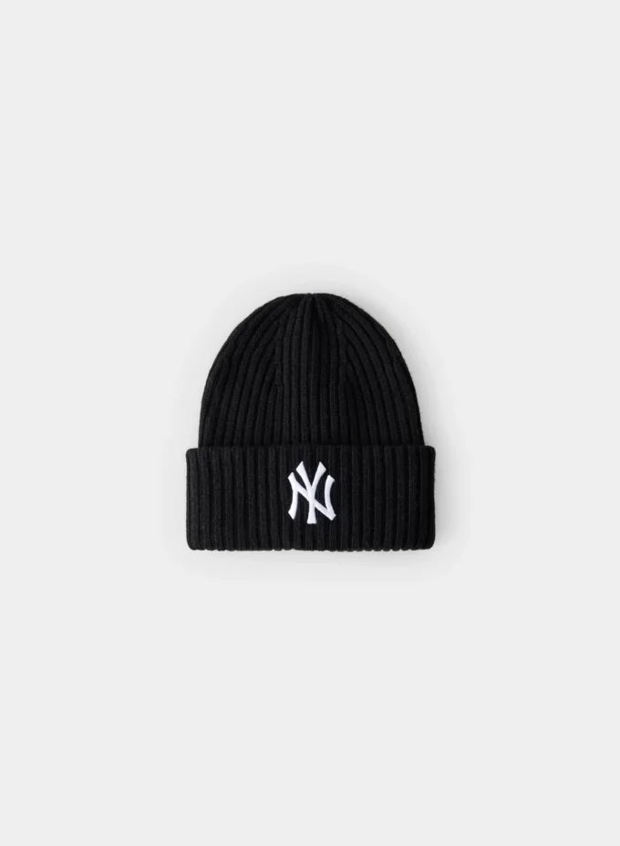 Bonnet New Era Ny Yankees en laine mérinos côtelée