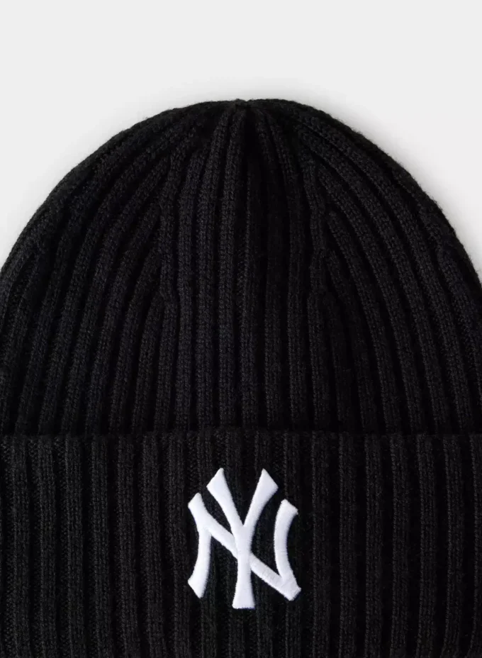 Bonnet New Era Ny Yankees en laine mérinos côtelée