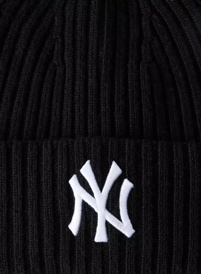 Bonnet New Era Ny Yankees en laine mérinos côtelée
