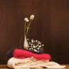 Bonnet à revers en cachemire brossé