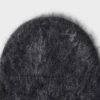 Bonnet à revers en cachemire brossé
