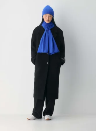 Bonnet à revers en laine mérinos
