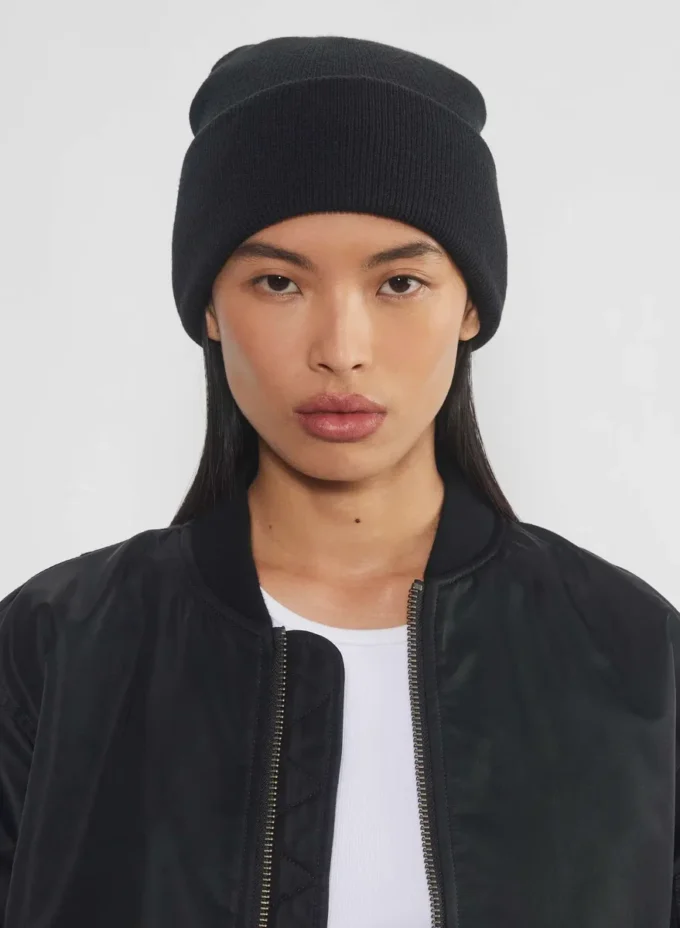 Bonnet à revers haut