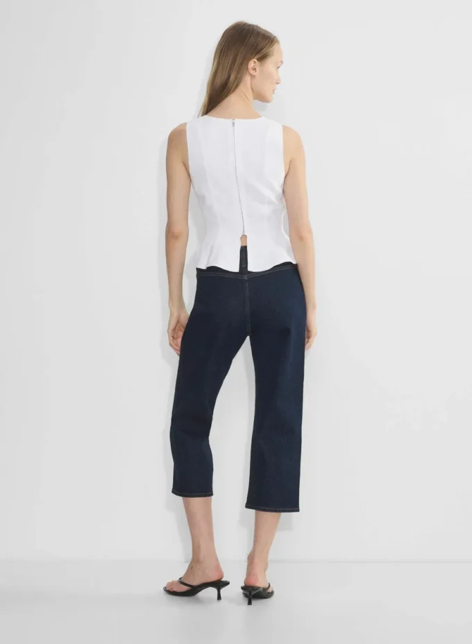 Bustier en lin Rhodora
