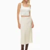 Bustier en satin brillant