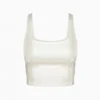 Bustier en satin brillant