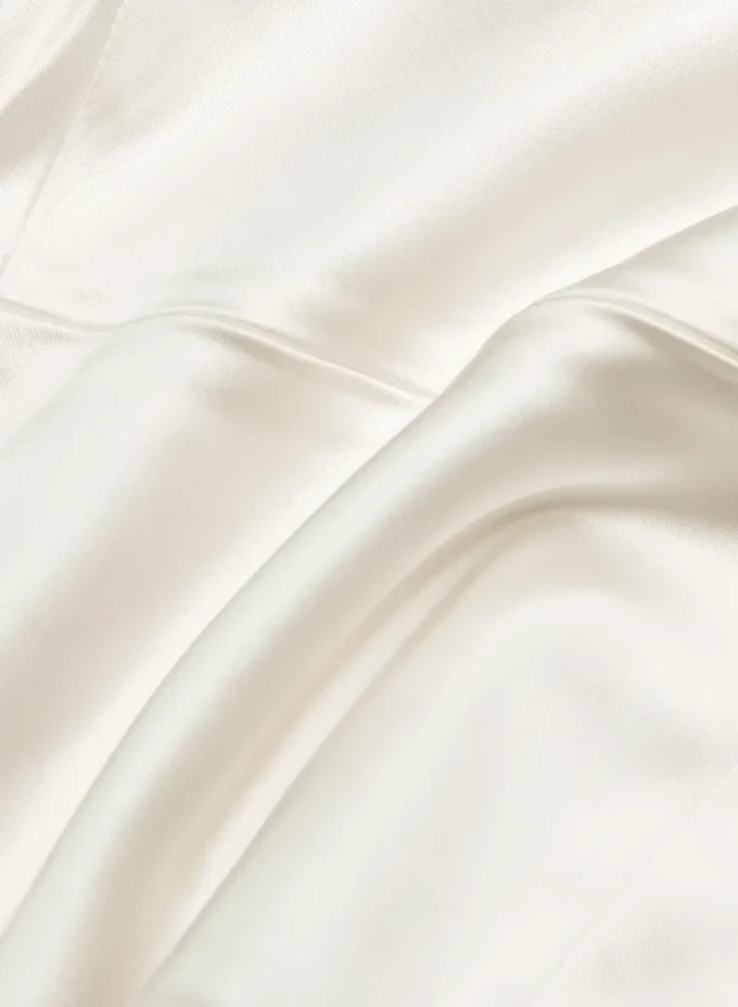 Bustier en satin brillant