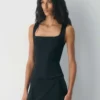 Bustier en satin Caprice